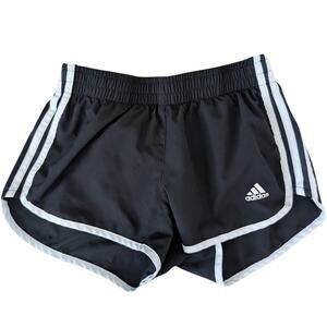 Adidas Women's XS 3 Inch Inseam Shorts Athletic Workout Outdoor Black White